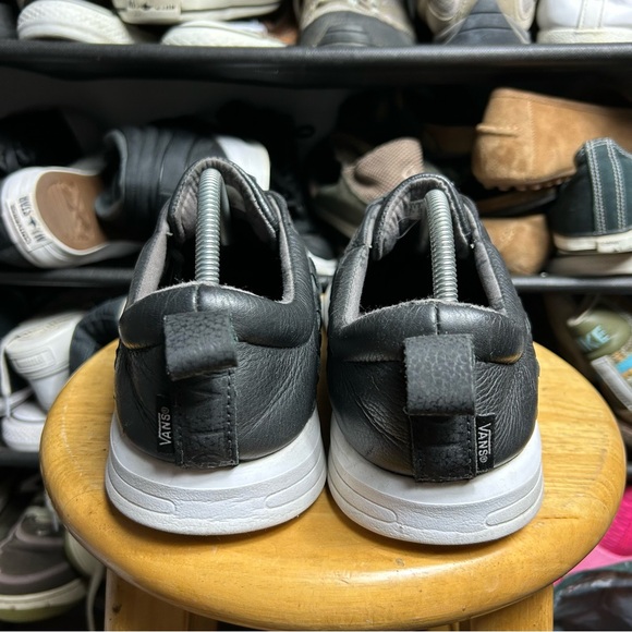 Vans tesella otw woven black leather lace sneakers - Picture 4 of 8